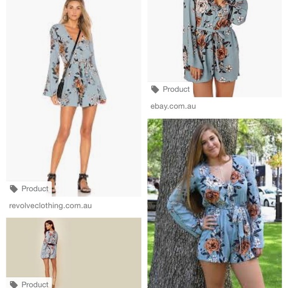 Mink Pink romantic play suit - Picture 7 of 7